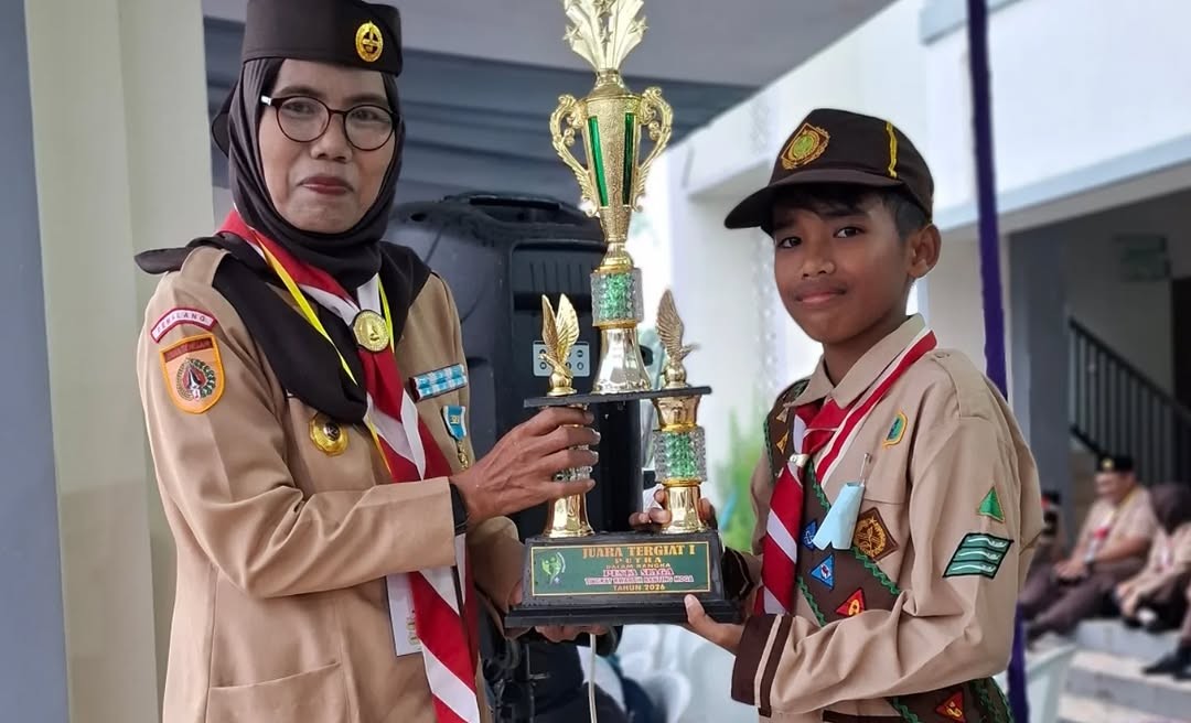 Juara Tergiat 1 Putra Pesta Siaga Kwartir Ranting Moga