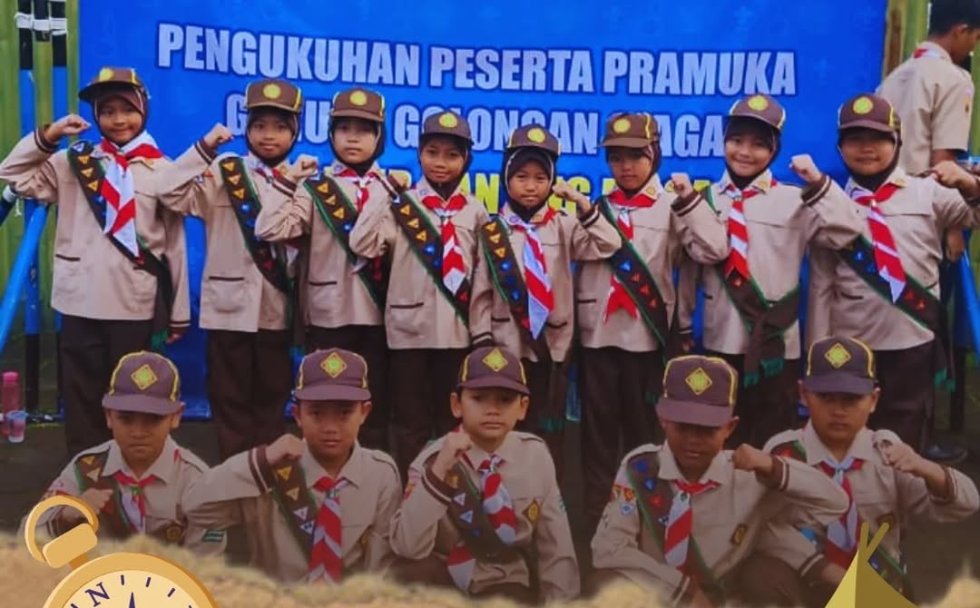 Pengukuhan Pramuka Garuda Siaga Kwarran Moga